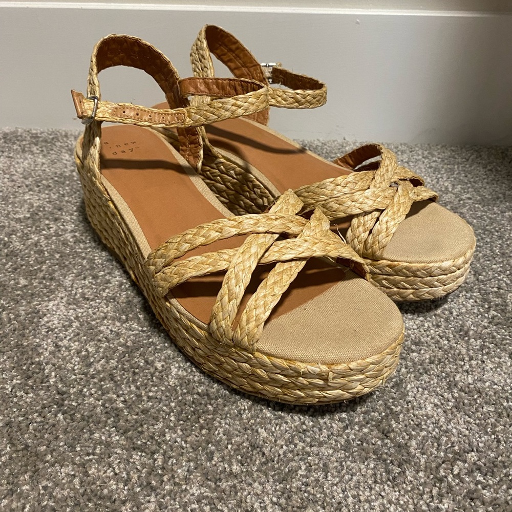 A New Day platform sandal